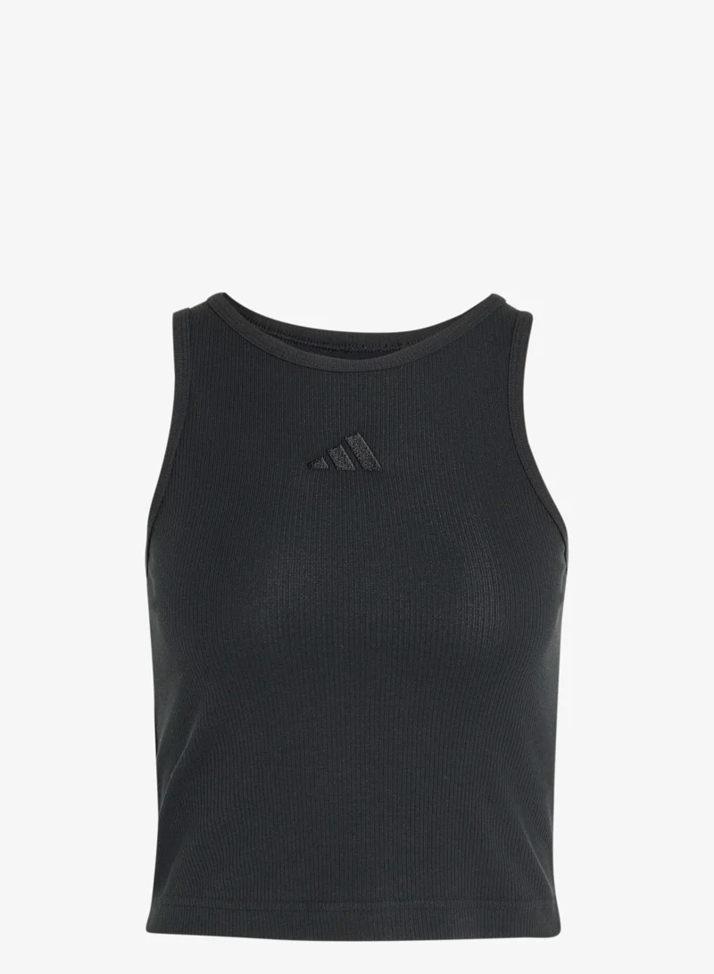 اديداس تانك توب ADIDAS KIT SMALL LOGO RIB