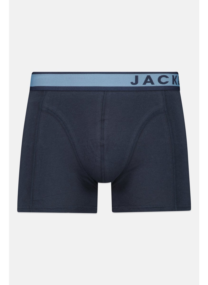 Jack Jones Men 3 Pieces Brand Logo Trunks, Multicolor  - Image 5