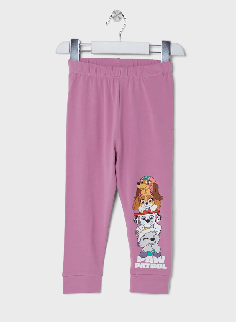 نيم ات Kids Graphic Pawpatrol T-Shirt & Pants Sets