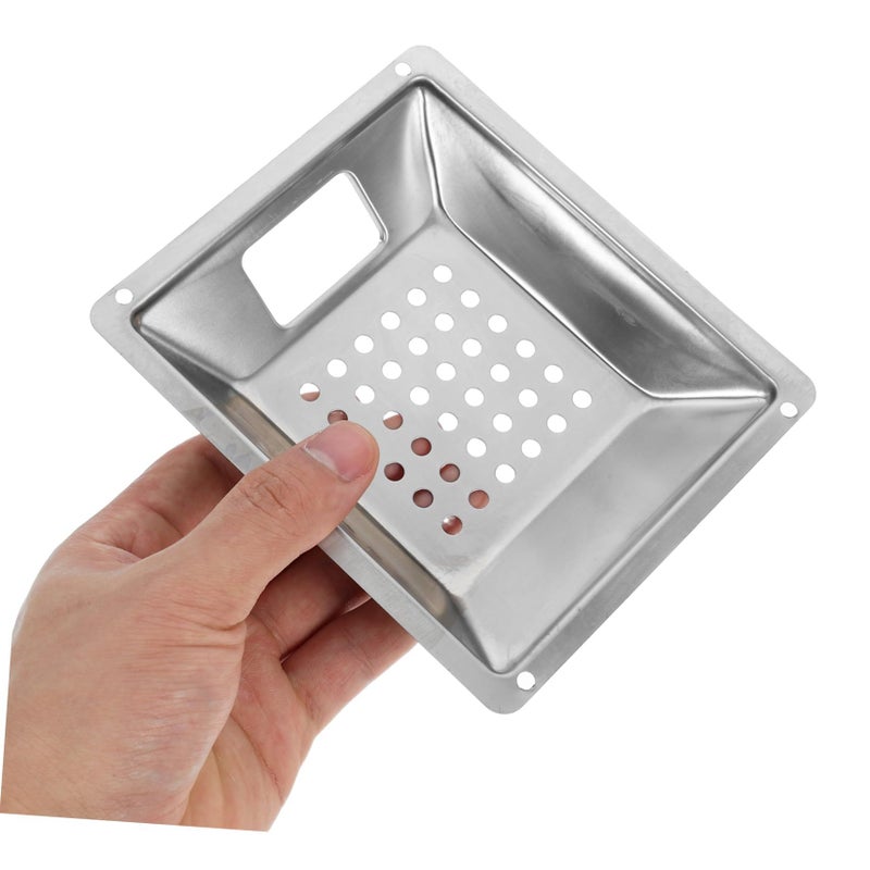 Stainless Steel Windproof Ashtray cover 12.50x10.50x1.60cm for Trash Can - Image 5