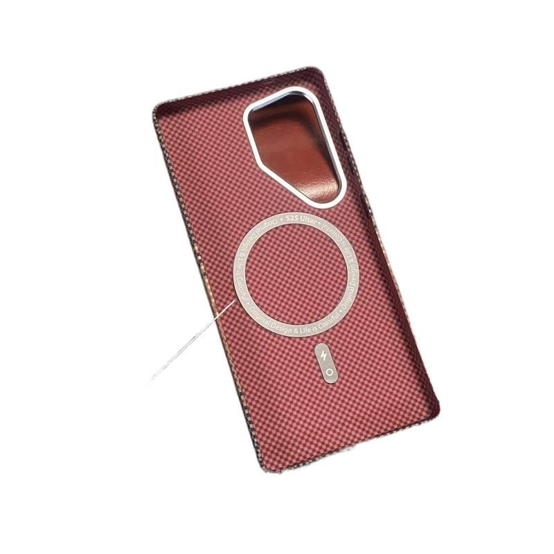 غطاء MagSafe | Plaid PC | لـ Samsung Galaxy S24 Plus | مقاوم لبصمات الأصابع - Image 5