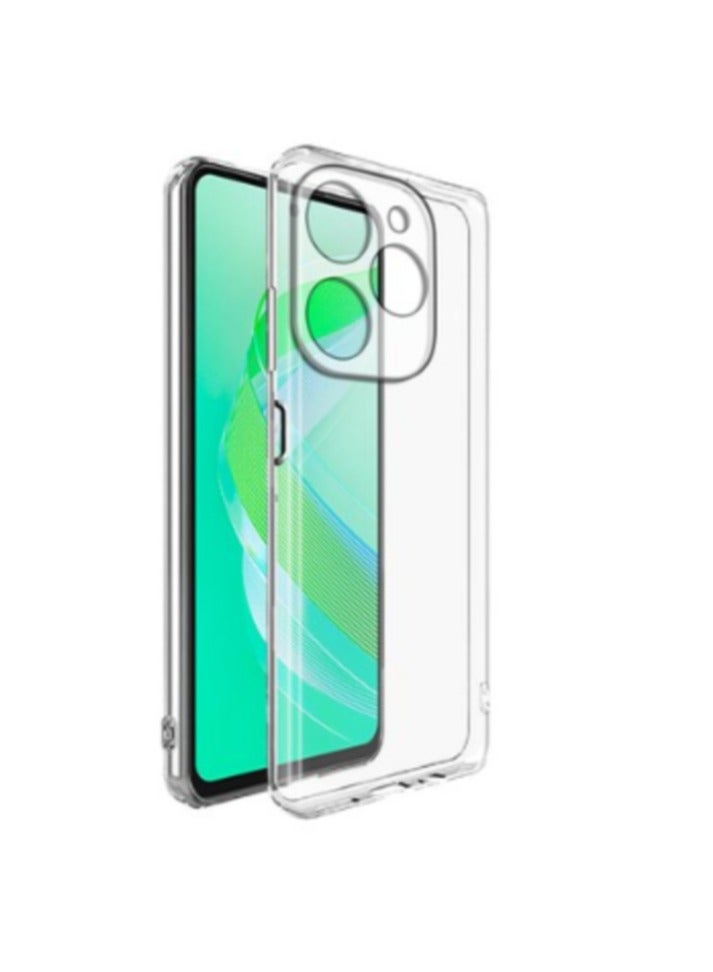 جراب خلفي شفاف متوافق مع هاتف Infinix Smart 8