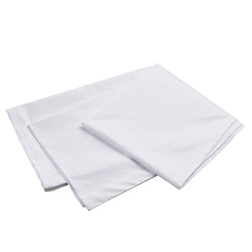 Oubonun 100% Cotton Body Pillowcase - 800 Thread Count/21x54, Moisture Absorbent and Breathable, Premium Hotel Body Pillow Cover for All Seasons, White - Image 5