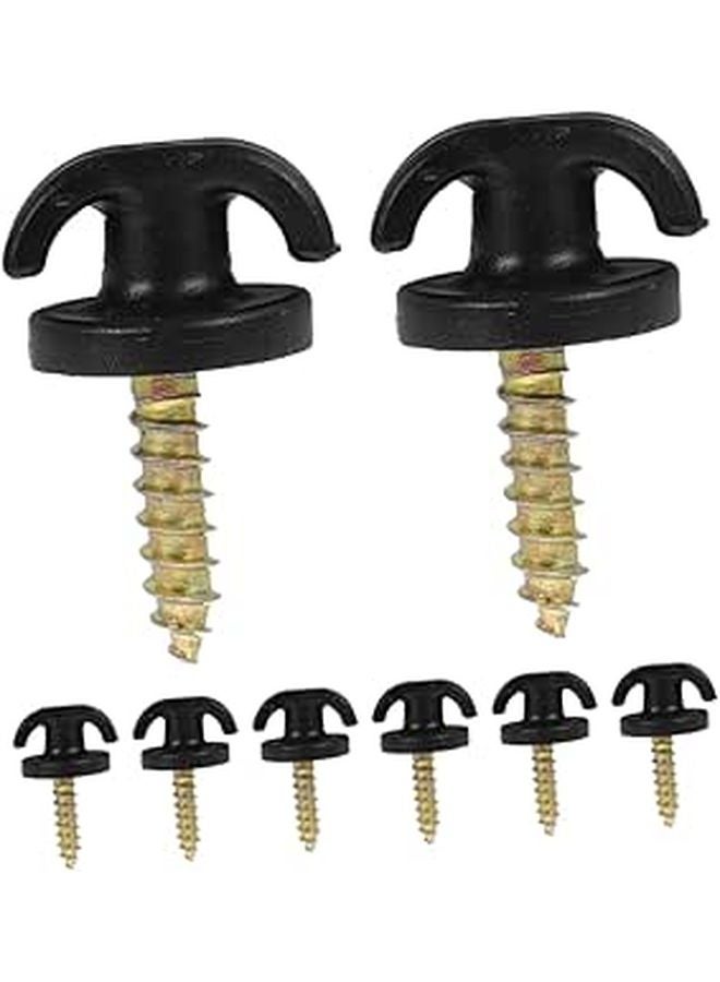 Universal Car Trunk Hooks 8pcs Cargo Net Tie Down Kit for SUV Truck Luggage Accessories - Image 1