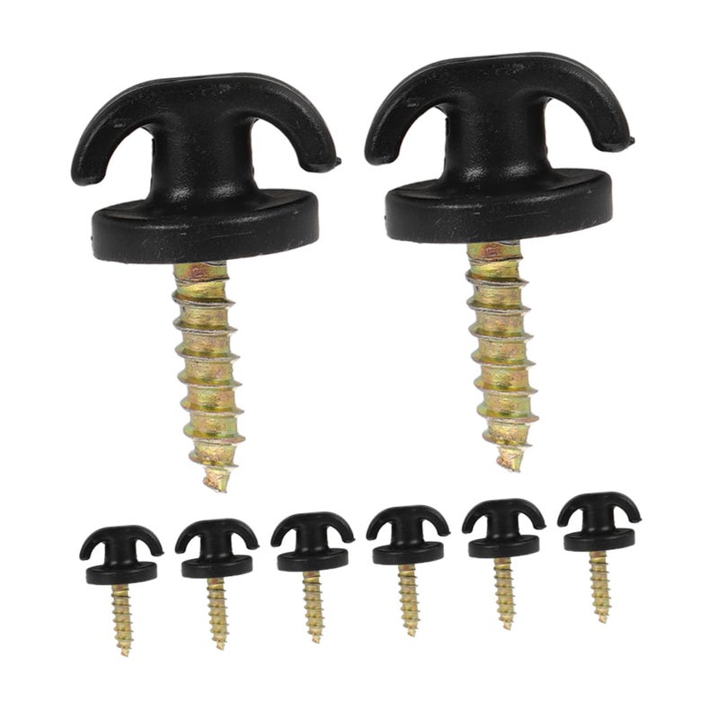 Universal Car Trunk Hooks 8pcs Cargo Net Tie Down Kit for SUV Truck Luggage Accessories - Image 2