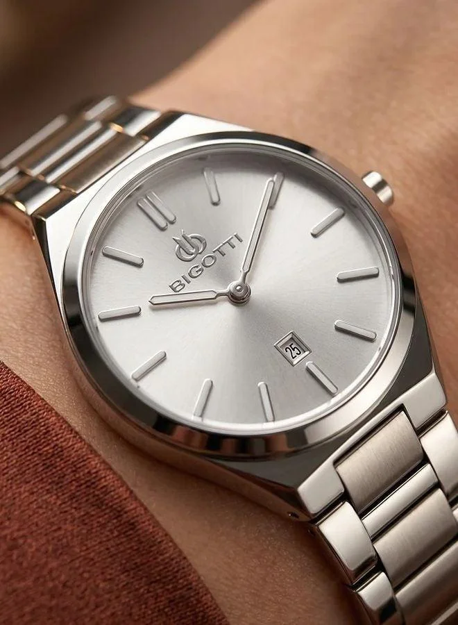 BIGOTTI Bigotti - Quotidiano Women Watch | Stainless SteelBrass Case | Analog | Round Dial | Mineral Glass | Japanese Quartz | Water Resistant 30 Meters