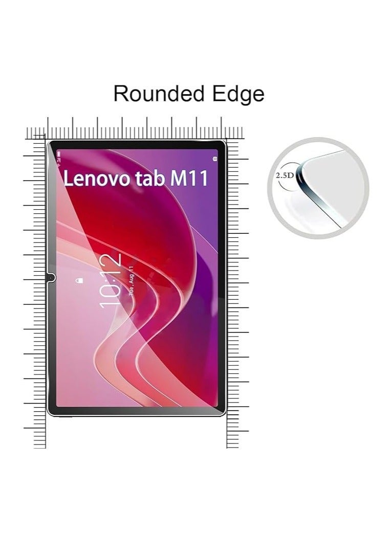 For Lenovo Tab M11 Tempered Glass Screen Protector Screen Protector Tempered [9H Hardness] [Scratch Resistant] Simple Tempered 2-Pack for Lenovo Tab M11 - Image 3