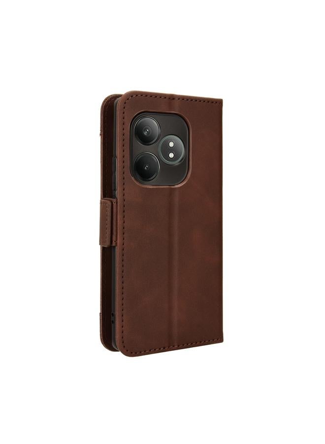 S-TOP Case For Realme GT 6 / GT 6T / GT Neo6 Skin Feel Calf Texture Card Slots Leather Phone Case - Image 3