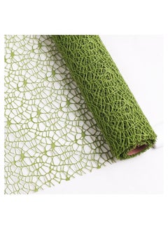 ZCM-HAPPY 1 Roll Gift and Bouquet Wrapping Paper Jacquard Wild Goose Mesh 50x450 cm  - Image 1