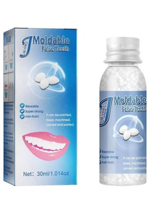 Jaysuing 30ml Moldable False Teeth White Particles Reusable Non-toxic Temporarily Fill Regain Smile Cosplay DIY - pzsku/Z9902A98F88573436B8ABZ/45/_/1691847492/5abdc1d2-8c34-4473-a1f0-b9950912e7b6