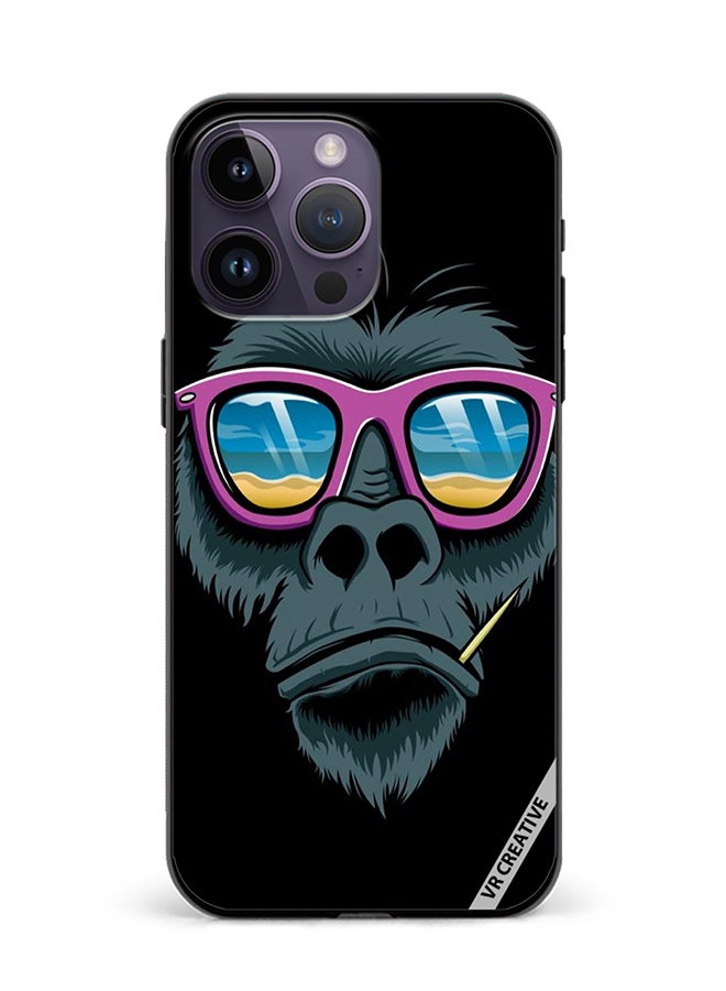 VR CREATIVE Protective Case Cover For Apple iPhone 16 Pro Dope Gorilla Design Multicolour - Image 1