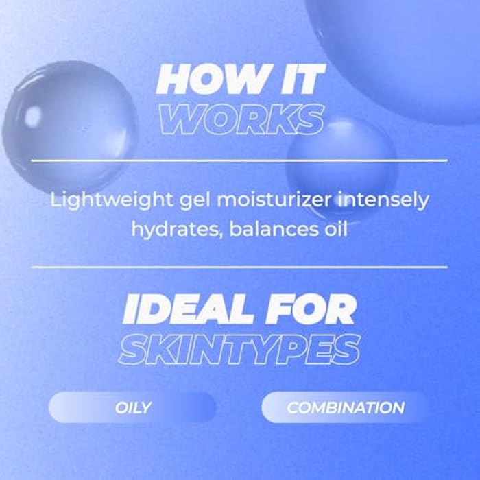 Vitamasques Ultra Hydrate Gel Cream - Lightweight Balance, Hydrating & Soothing Moisturizer (1.69 Fl oz) - Image 5