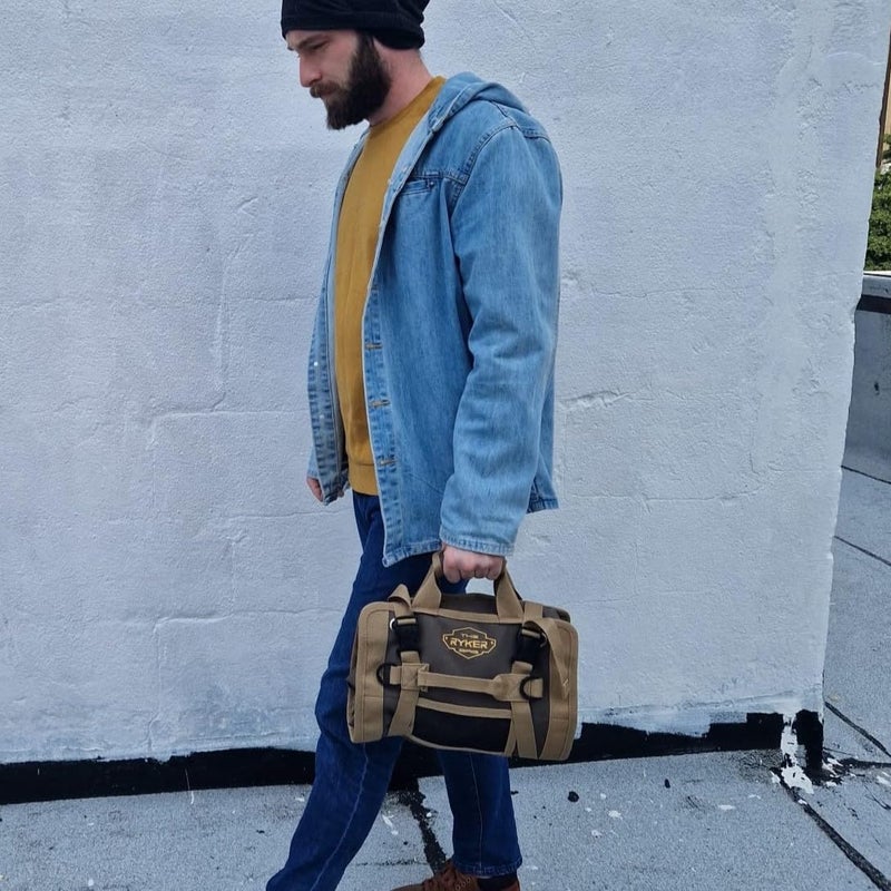 The Ryker Bag حقيبة رايكر لتنظيم الأدوات حقيبة أدوات قابلة للطي مع جيوب قابلة للفصل. - Image 3