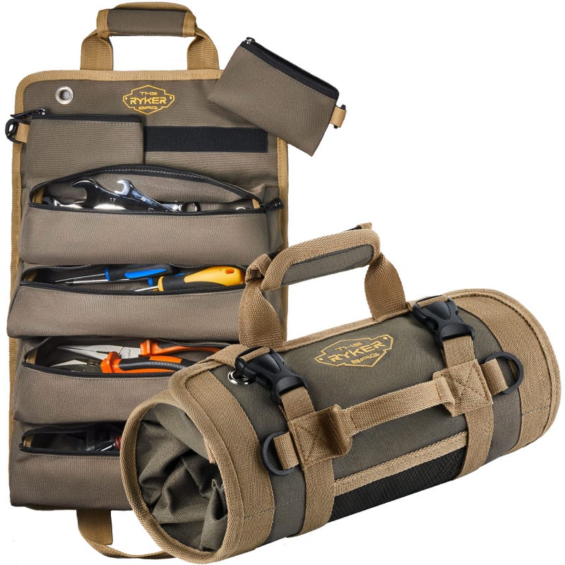 The Ryker Bag حقيبة رايكر لتنظيم الأدوات حقيبة أدوات قابلة للطي مع جيوب قابلة للفصل. - Image 1