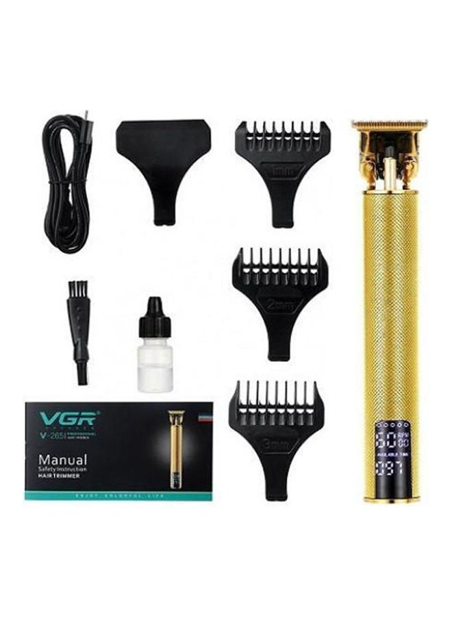 Rechargeable Hair Shaver Gold