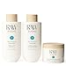Raw Sugar The Moisture Smoothie Shampoo and Conditioner Set, Moisturize & Nourish Dry Hair, Bulk Shampoo and Conditioner with Coconut Oil, Agave & Sweet Almond Oil, No SLS/SLES & Parabens - Image 2