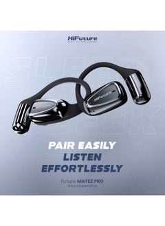 HiFuture Mate Pro 2 Wireless Headphones, Sonic Experience, Black Color  - Image 4