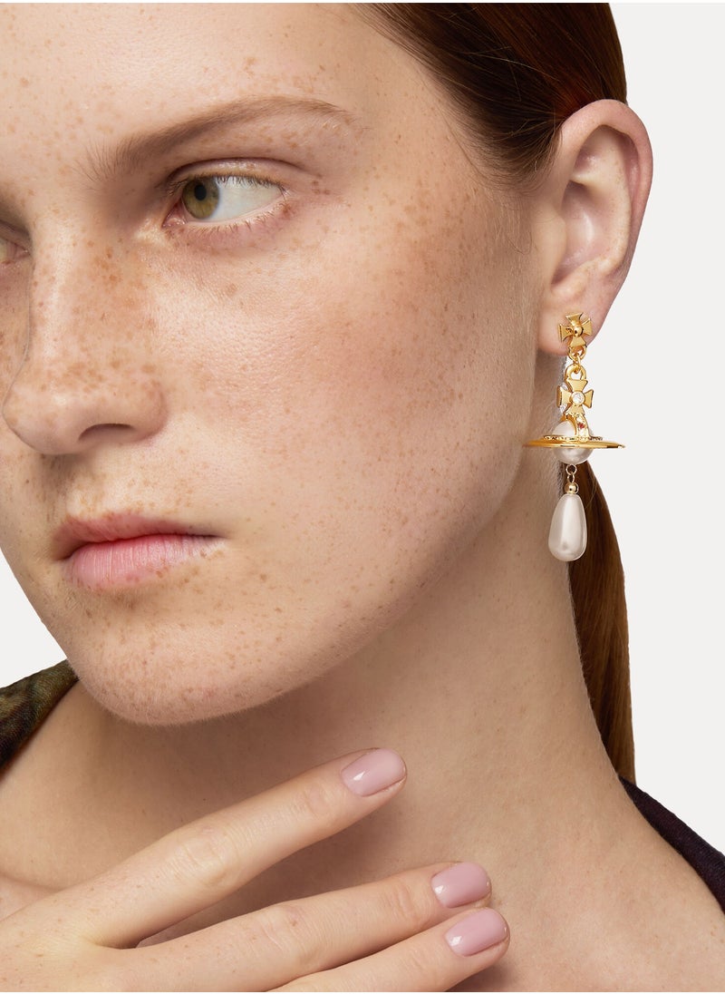 Vivienne Westwood - Vivienne Westwood Pearl Drop Earrings - Image 1