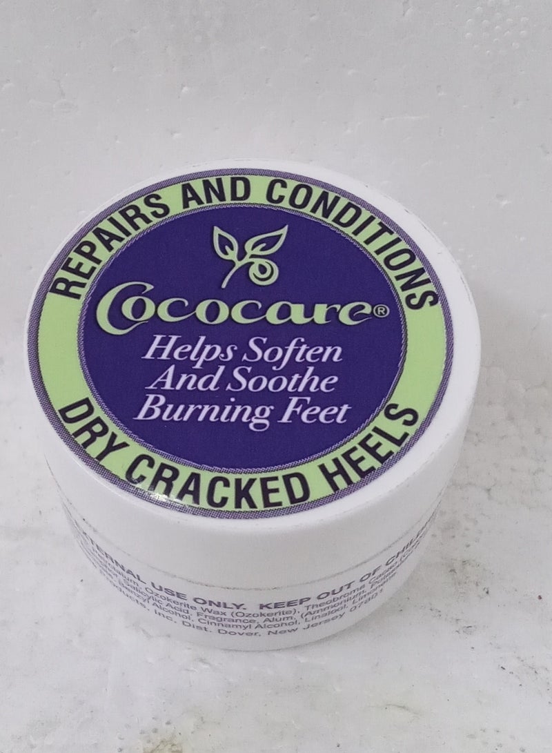 Cococare Cream to Treat and Moisturize Dry Cracked Heels, 11 Grams - Image 1