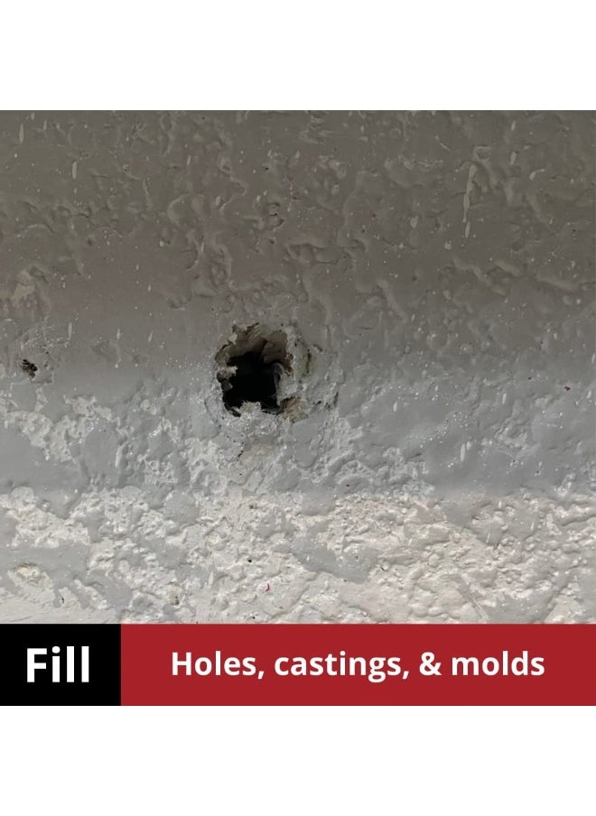 Pieces Products Pieces -7 Epoxy Adhesive Paste Two-Part Heavy Duty 4Lb In Two Cans Charcoal Grey