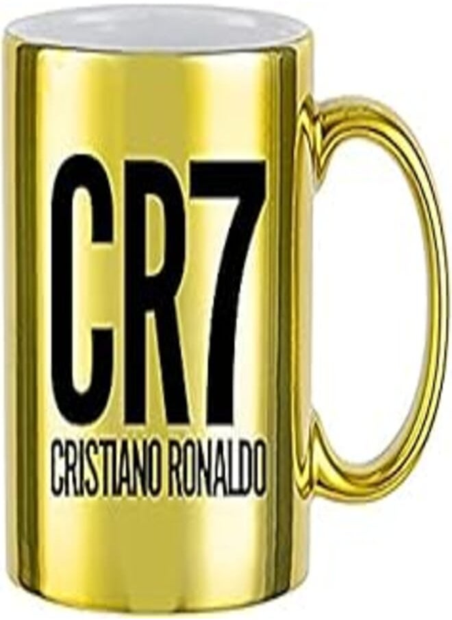 MEC Mec Cr7 Cristiano Ronaldo Golden Mug 11Oz 11Oz White MUG80460 