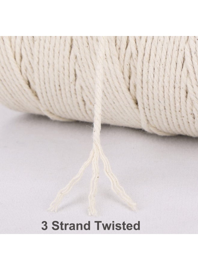 XKDOUS 476ft Butchers Cooking Twine, 100% Cotton Kitchen Twine String, 2mm Cotton Twine for Roasting, Trussing Poultry, Baking & Crafting - Image 4