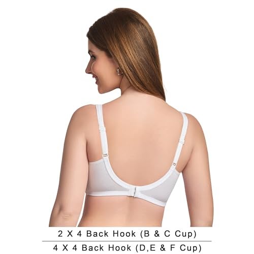 TRYLO COMFORTFIT-BRA-38-WHITE-D-CUP - Image 3