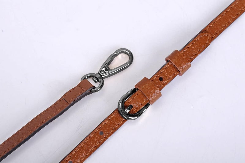 Live Up Full Grain Purse Strap Genuine Leather Replacement for Cross Body Bag Handbags - Image 5