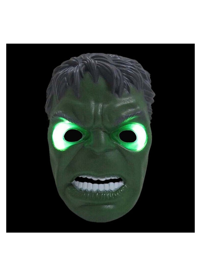 SYOSI - A Vengers Capes Set Cosplay Costume Launcher Wrist Toy Cartoon Mask Glove Children Fancy Dress Green Giant Plays Props Gift for Kids Birthday Party - Image 1