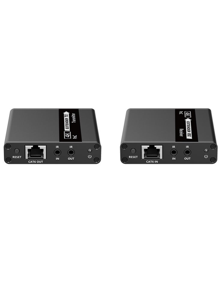 لينكينج ممدد HDMI لمسافة 70 متر عبر CAT6 بدقة 4K@30Hz مع PoC موديل LKV223P من LENKENG - Image 1