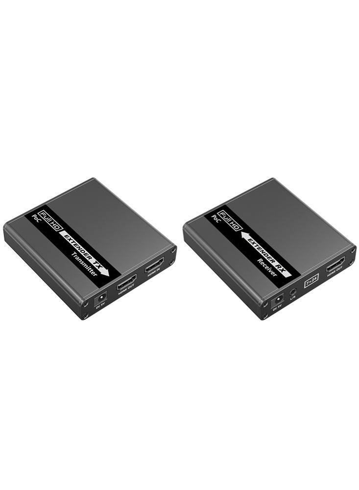 لينكينج ممدد HDMI لمسافة 70 متر عبر CAT6 بدقة 4K@30Hz مع PoC موديل LKV223P من LENKENG - Image 2