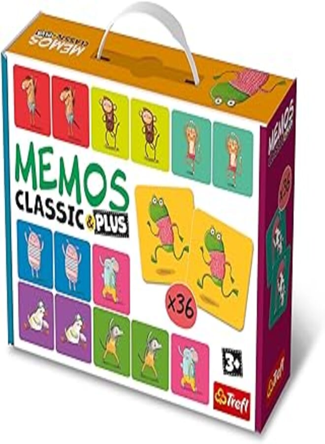 Trefl GAME - Memos classic+ Move and play 2271