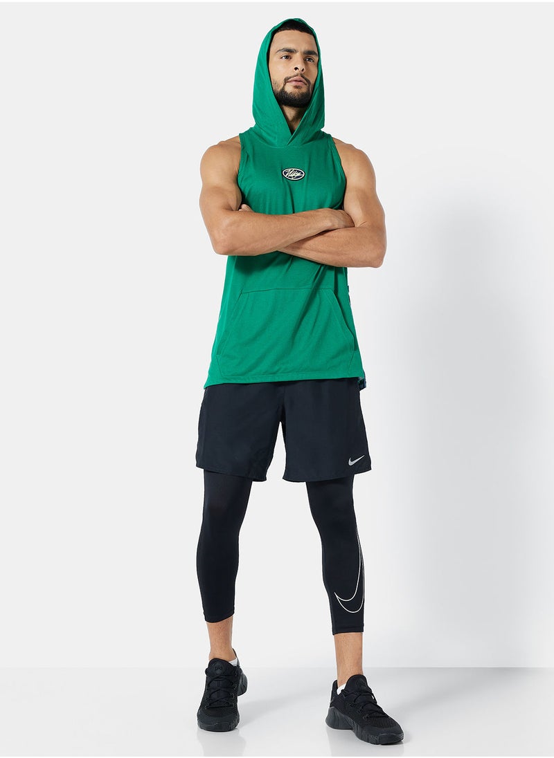 Nike - Dri-FIT Sport Clash Hooded Training Tank Top - Image 1