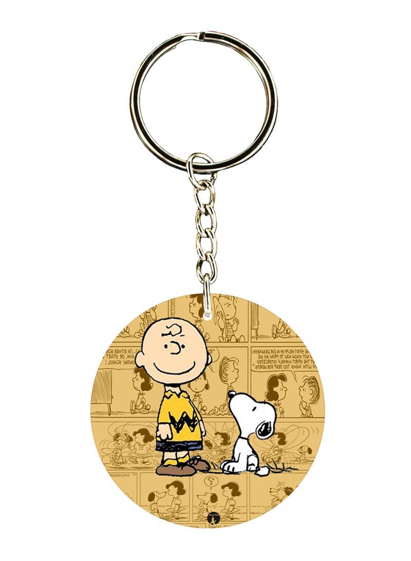 RKN Snoopy Printed Keychain
