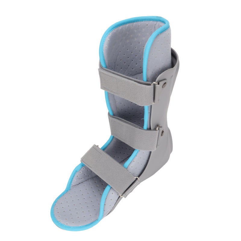Foot Fracture Support Brace: Adjustable Breathable Open Design Ankle Fracture Protector - Stable Ankle Stabilizer for Ankle Sprain Recovery Foot Drop Prevention Wound Healing Support - Image 1