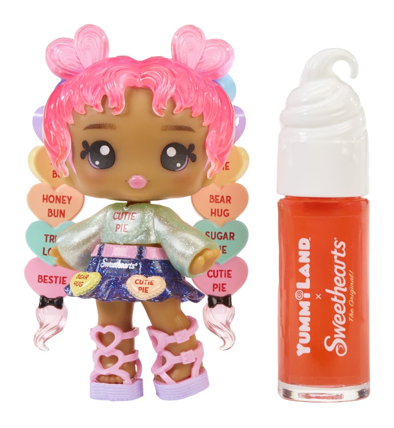 Yummiland x Sweethearts Collection Lily Hearts Lip Gloss Dolls - Image 3
