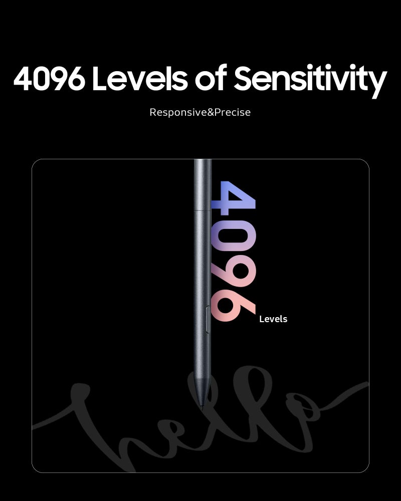 iFLYTEK قلم iFLYTEK AINOTE Air 2 ، 4096 مستوى ضغط ، قلم وممحاة في واحد ، قلم لوحي لتدوين الملاحظات ، والرسم ، والعمل والاجتماعات ، لا حاجة للشحن أو الاقتران عبر البلوتوث - Image 4