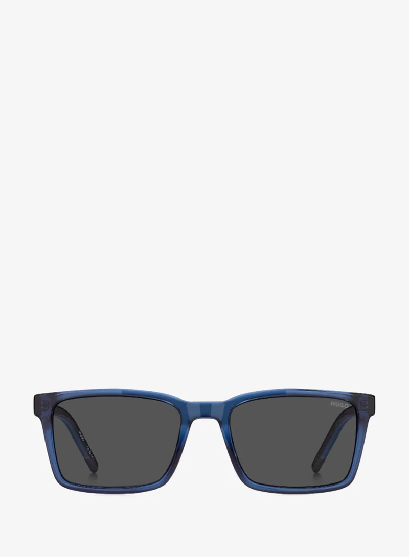 HUGO  HUGO HG 1392/S Sunglasses Blue Rectangular  | Best Price UAE