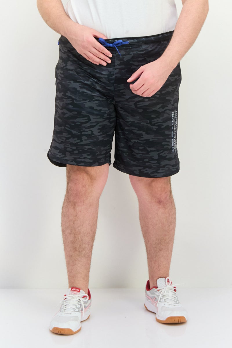 Kenneth Cole Men Camouflage Basic Shorts, Multicolor - Image 1