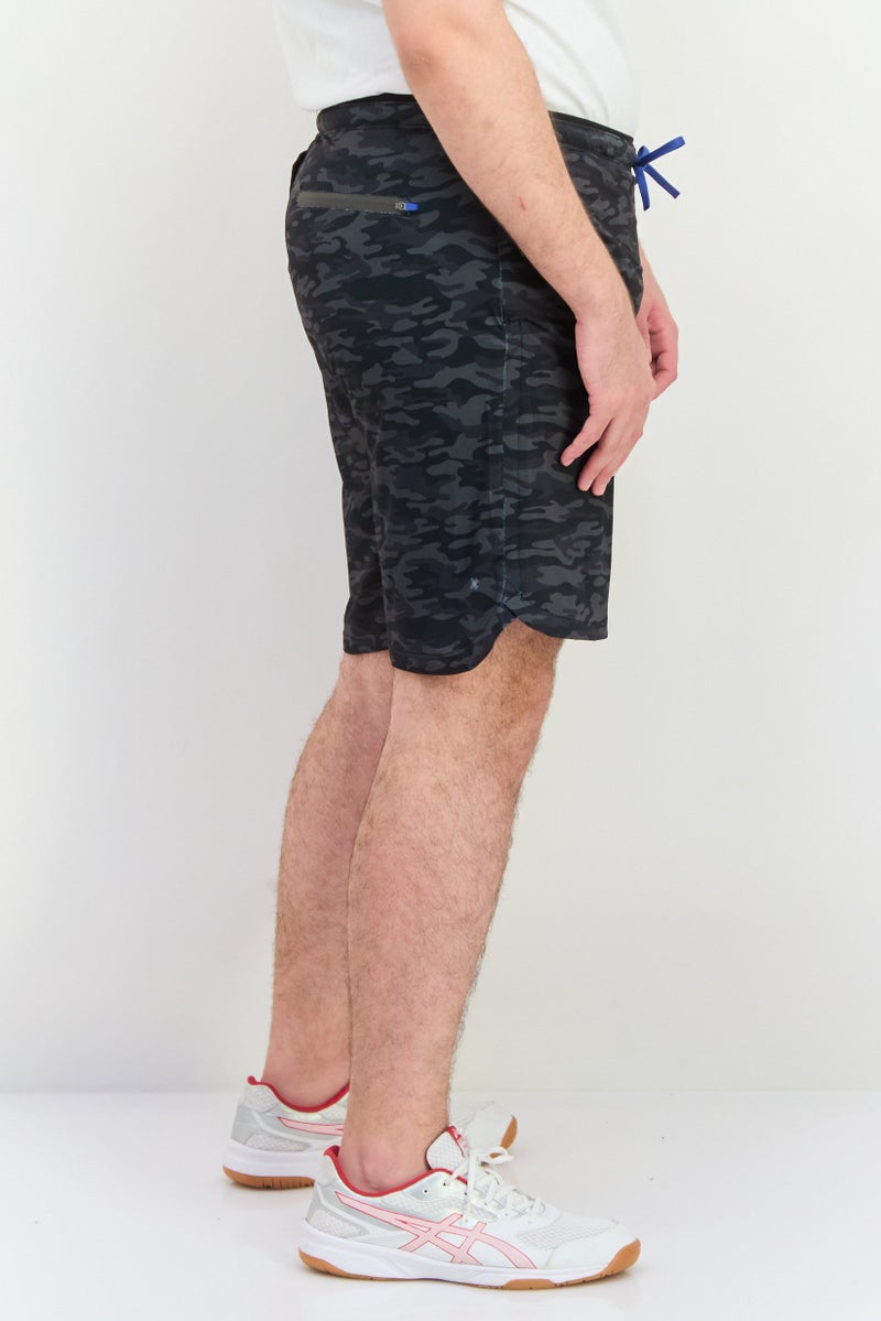 Kenneth Cole Men Camouflage Basic Shorts, Multicolor - Image 3