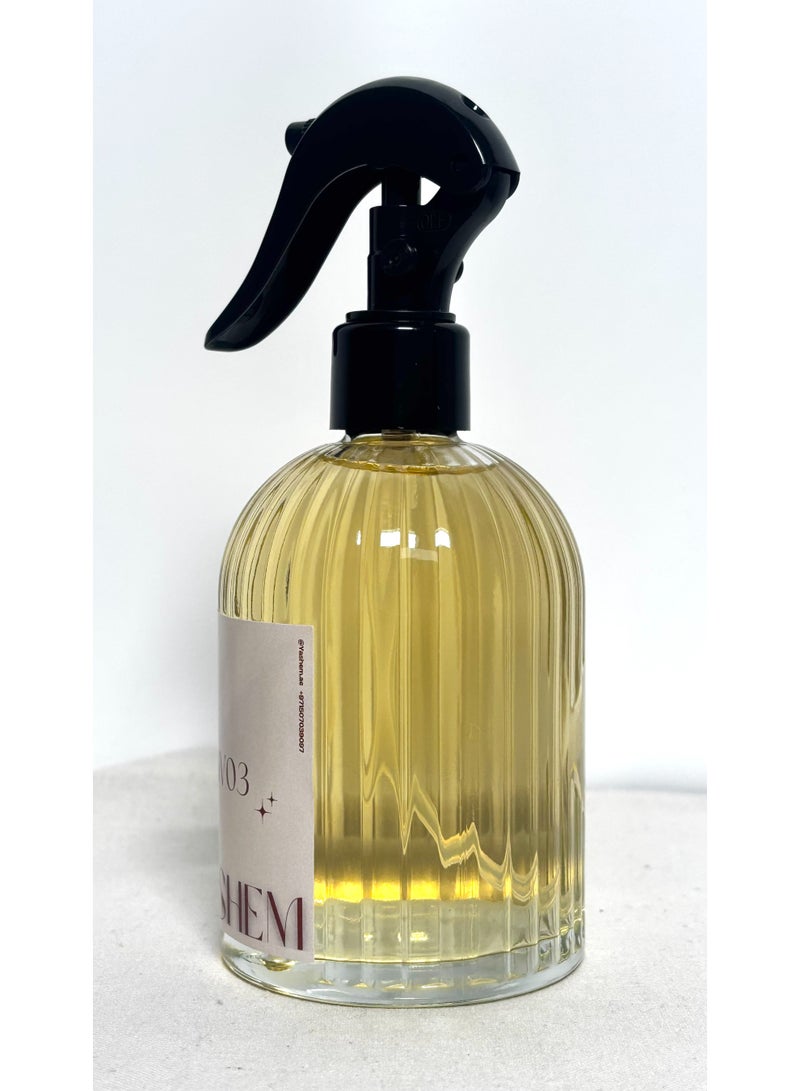 yashem MV03 Multi-Use Spray – Fresh Bergamot, Apple & Pink Pepper with Warm Amber and Lily Base - Image 2