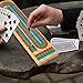 FUNPENY Traditional Wooden Cribbage Board Game Set 3Track Color Coded with Metal Pegs and Deck of Playing Cards - Image 4