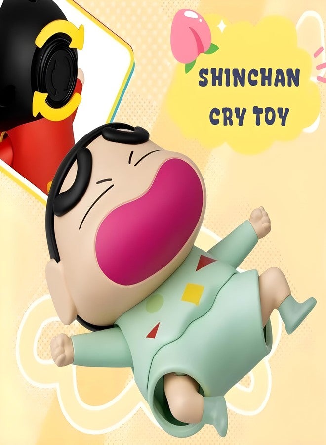 RareFind trove Action Figure Anime, Shain- Chaan Anime Crying, Sleeping Poseable Doll - Car Dashboard & Desk Decoration, Funny Collectible Toy for Fans and Adults (Safe for Ages 6+) - Image 2