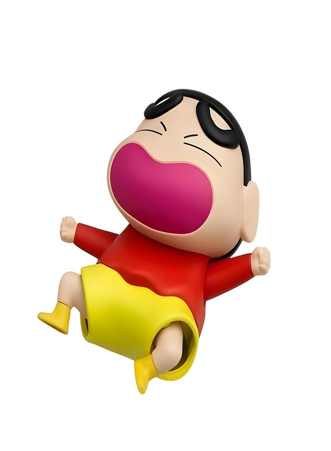 RareFind trove Action Figure Anime, Shain- Chaan Anime Crying, Sleeping Poseable Doll - Car Dashboard & Desk Decoration, Funny Collectible Toy for Fans and Adults (Safe for Ages 6+) - Image 1