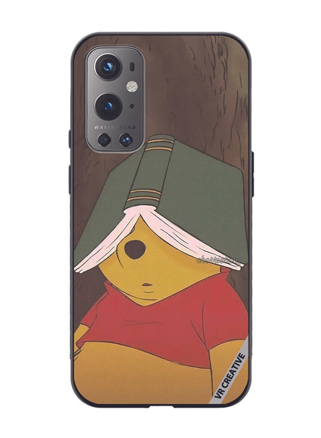 VR CREATIVE Protective Case Cover For OnePlus 9 Pro Pooh Design Multicolour - Image 1
