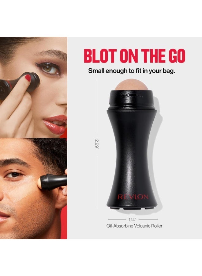 Revlon Volcanic Oil-Absorbing Face Massager – Reusable Skin Care Tool for Sebum Control – One Size, Unisex. - Image 5