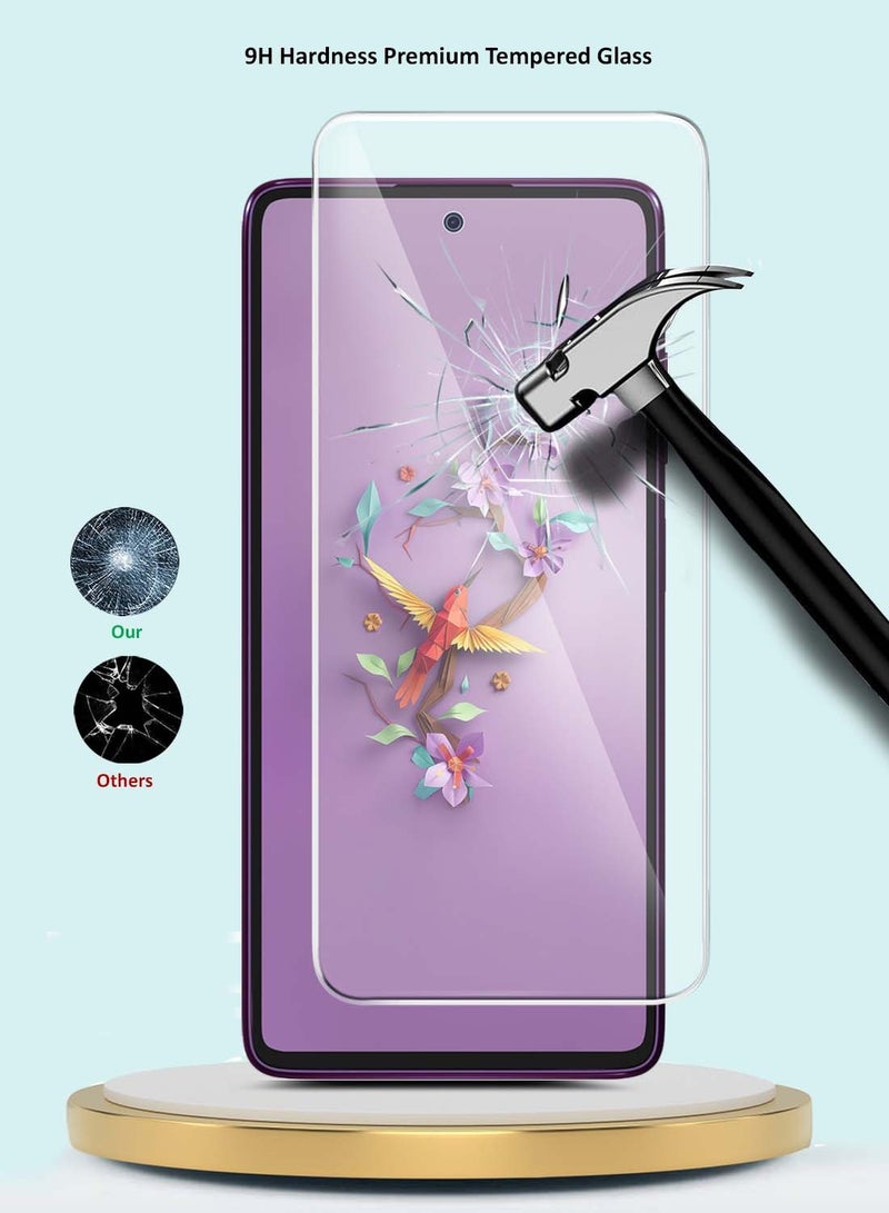 جيماكس HMD كريست ماكس 5G 2024 GMAX Premium Series واقي شاشة منحني الحواف 9H 2.5D من الزجاج المقوى - شفاف - Image 5