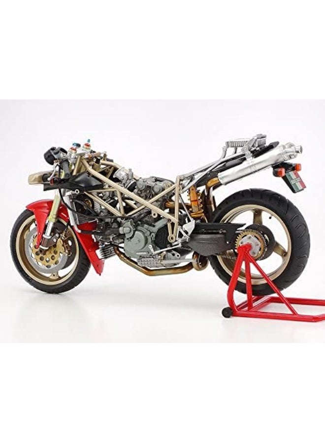 1/12  Motorcycle #68 Ducati 916,Red - Image 4