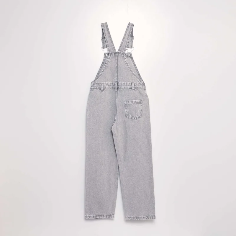 Kiabi Denim Dungarees Grey