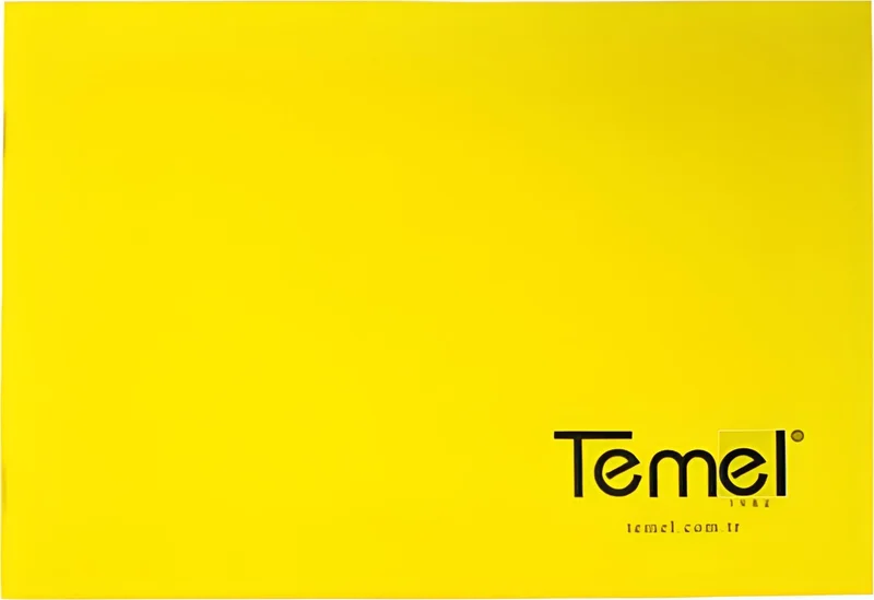 Temel Basic Drawing Pad and Carioca Teddy Crayon Set of 2